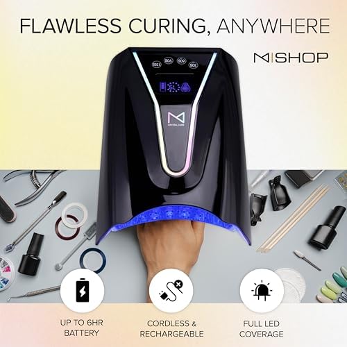 M Crystal Cure 128W UV nail lamp with base plate removed