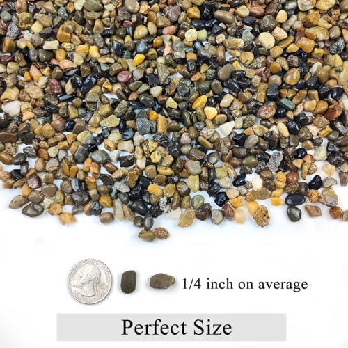 Bag of Fantian 5 Pounds aquarium gravel on a table