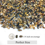 Bag of Fantian 5 Pounds aquarium gravel on a table
