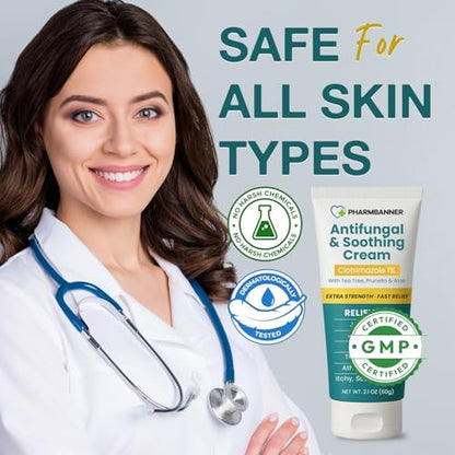 Charmpoo 100 grams external use antifungal treatment for restoring clear healthy skin.