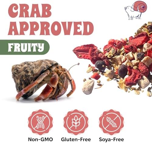 Technical Precision Snout And Shell Natural Hermit Crab Food bowl serving example