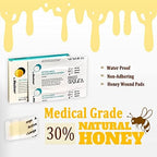 Imported first aid medical grade honey dressings for cuts burns and blisters