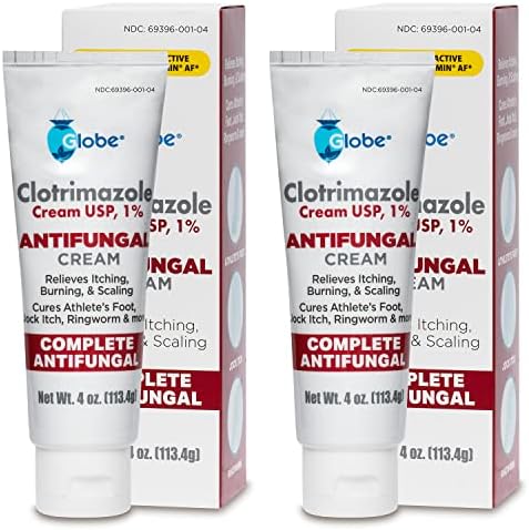 Clinical strength clotrimazole USP 1 percent cream for fungal infections