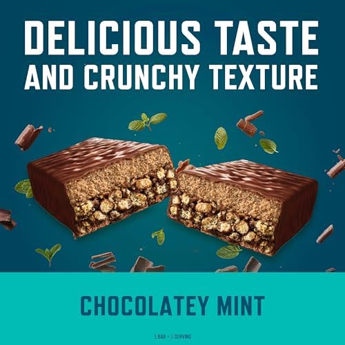 CLIF BUILDERS Protein Bars - Chocolatey Mint - 20g Plant Based Protein - Gluten Free - Non-GMO - Low Glycemic - No Artificial Sweeteners - 2.4 oz. (12 Pack) - Image 7