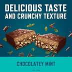 CLIF BUILDERS Protein Bars - Chocolatey Mint - 20g Plant Based Protein - Gluten Free - Non-GMO - Low Glycemic - No Artificial Sweeteners - 2.4 oz. (12 Pack) - Image 7