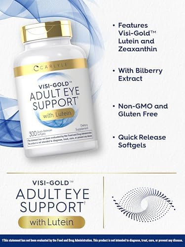 Carlyle adult eye support packaging and capsule display