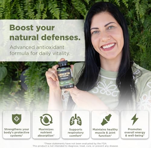 Gade Nutrition Quercetin supplement ingredients and nutrition facts label