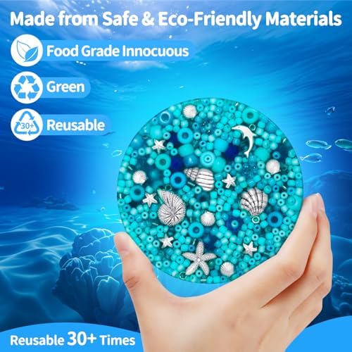 Complete packaging kit of the dermatillomania stress relief toy including storage bag and instructions.