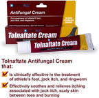 Odorless tolnaftate cream for ringworm and skin itch relief by CareAll.