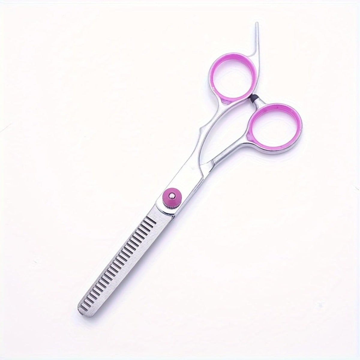 PAWCHIE steel grooming comb detangling dense pet fur and knots.