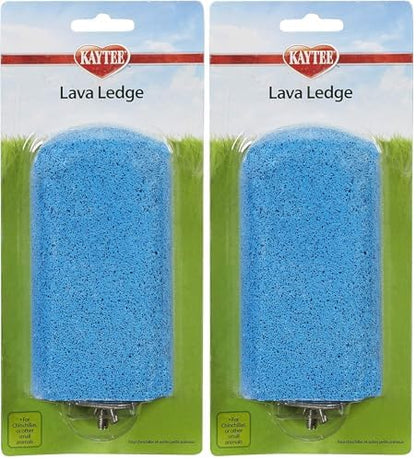Kaytee Lava Ledge for Attaching to Small Pet Animal Wire Habitats (Pack of 2) - Image 2