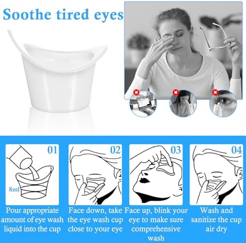 Gjinxi portable eye flush kit for quick relief from tired eyes.
