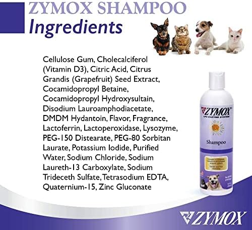 Pet King Brands Zymox Enzymatic Shampoo texture demonstration