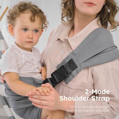 Leliska toddler carrier large seat and back support detail