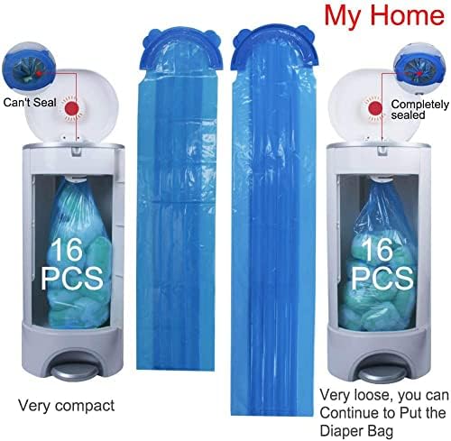 HeTaiDa multi layer odor control refill bags closeup