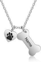 JewelOra custom dog mom necklace presented beautifully in a protective jewelry gift box.
