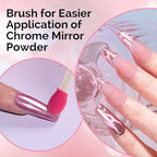 Multi-colored handles of MelodySusie disposable nail brushes