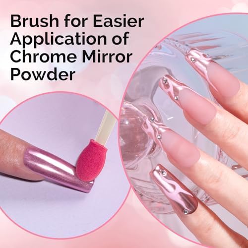 Multi-colored handles of MelodySusie disposable nail brushes