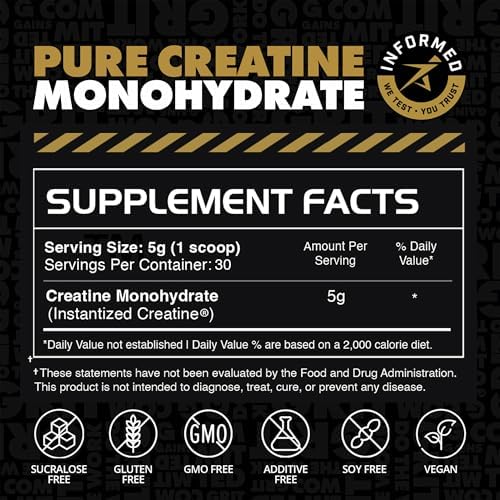 High quality Gains in Bulk bodybuilding supplement container