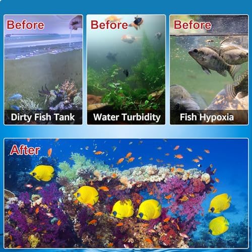 Zuqqony multi pack small aquarium filtration cartridges alternative angle