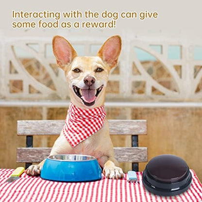 Eco friendly ABS plastic recordable buttons for pet interactivity training