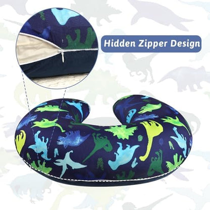 Easy to remove zipper detail on Tanofar baby nursing pillow cover