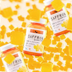 True Nests gelatin free plant based saffron gummies ingredients panel view