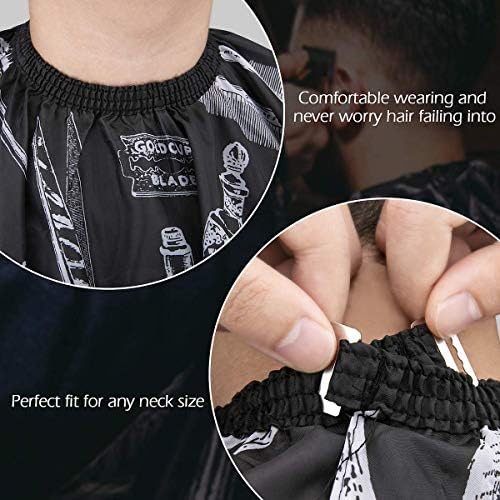 Himart child hairdressing cape close up with fun graphic design to relax children