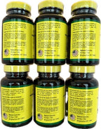 Nature Cure Bee Pollen and Propolis caplets bottle label close up