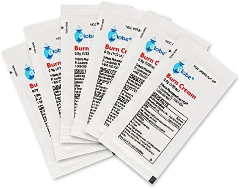 Advanced first aid cream packets for minor cuts and scrapes treatment.