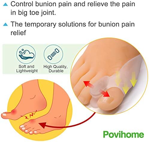 Thick gel bunion pads for men and women with large feet