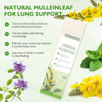 Product packaging for the HENGRUNXIN imported wellness pen detailing the smoke free lung support benefits.