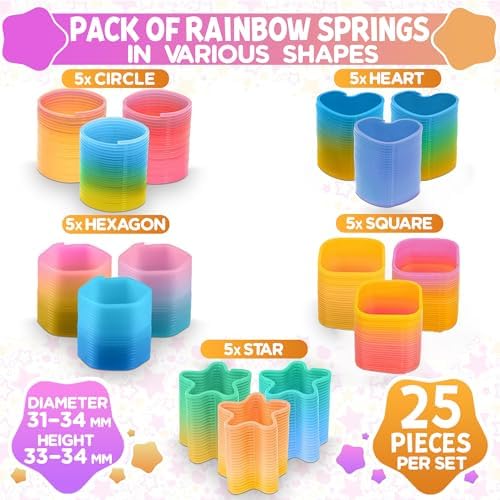 Assorted geometric shapes including stars and hearts from the DIMROM flexible coil set