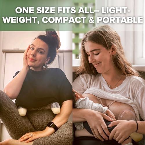 Side profile of 4 Ounce Haakaa milk saver pump for nursing mothers