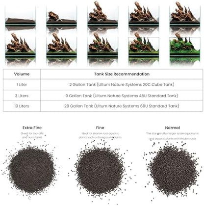 Aquascaping with Ultum Nature Systems Controsoil black normal