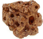 Alegi resin mountain cave placed inside a freshwater fish tank