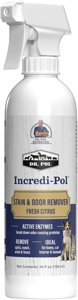 Lifestyle shot of Dr. Pol pet odor eliminator