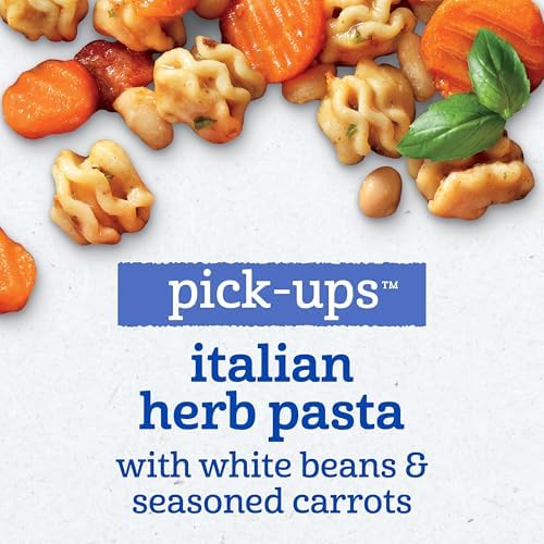 Nutritious Gerber toddler meal with pasta and carrots