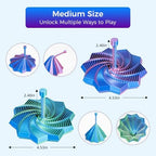 Batorisy transformable fidget star with detachable handle