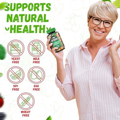 Close up of Superior Formulas LLC dietary supplement showing capsule count and usage instructions.