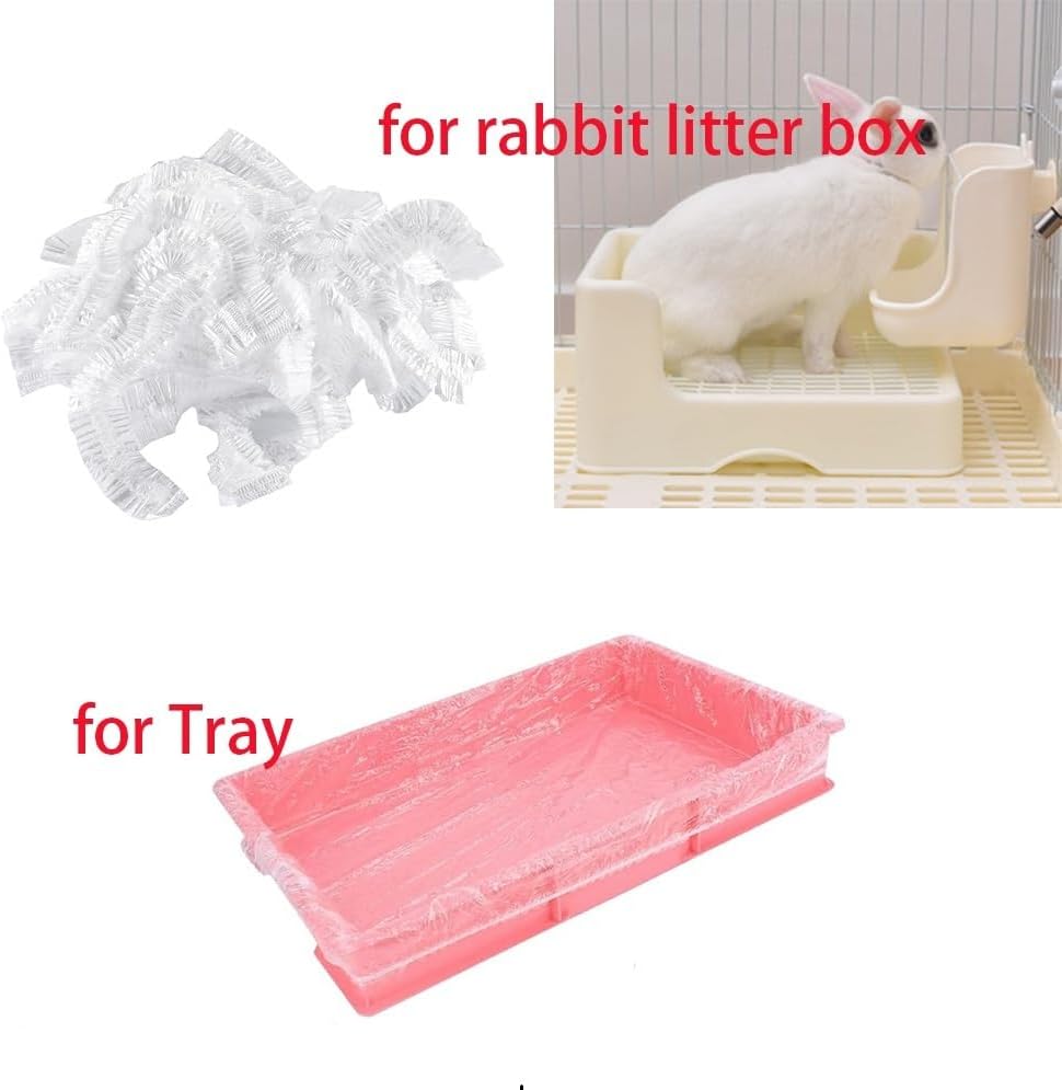 Package of 50 count disposable small pet cage liners