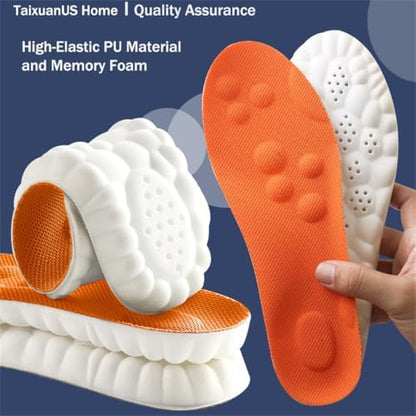 Side profile of Roofo Steppers showing the ergonomic arch support and U-shaped heel cup.