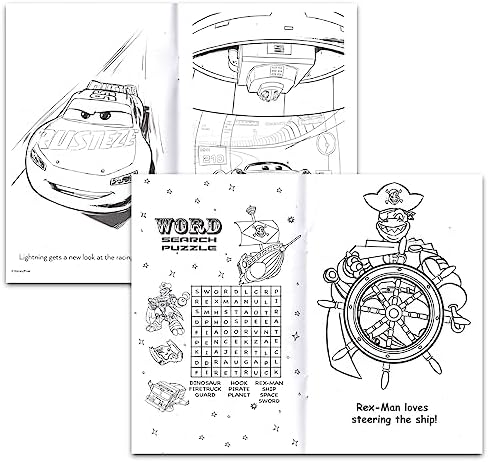 Pre-K and kindergarten birthday party favors mini coloring books assortment for boys and girls.