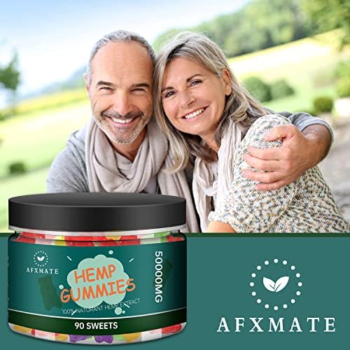 Afxmate hemp dietary supplement 90 count package