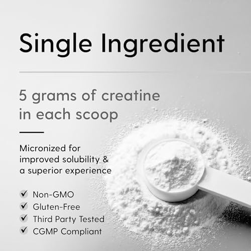 Hearthy Foods Creatine powder texture and fine milling demonstration