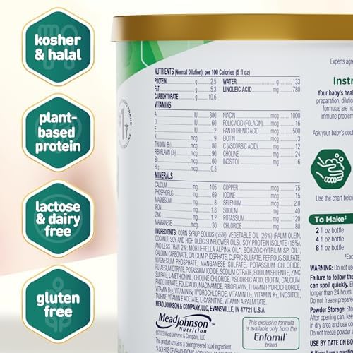 Enfamil Prosobee Infant Formula Powder Texture and Scoop