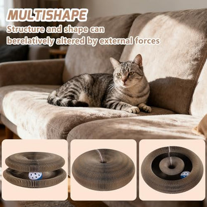 Top-down view of the high-density honeycomb cardboard texture highlighting the sturdy scratch-resistant surface material.