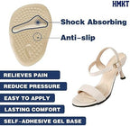 HMKT 6 pair shoe insert set showing beige and black variants.