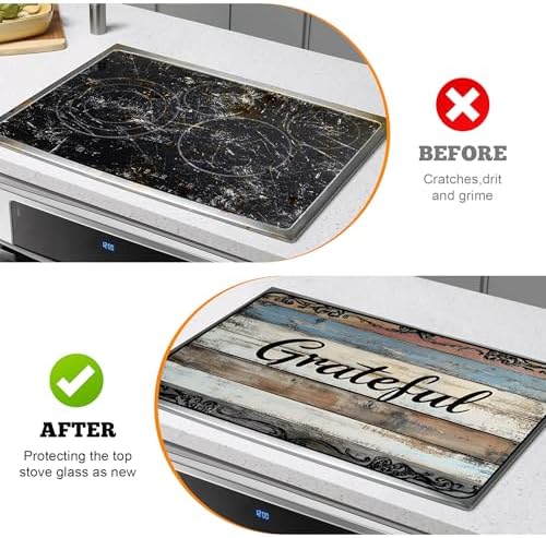 Aohmpt stove top mat rolled for compact storage