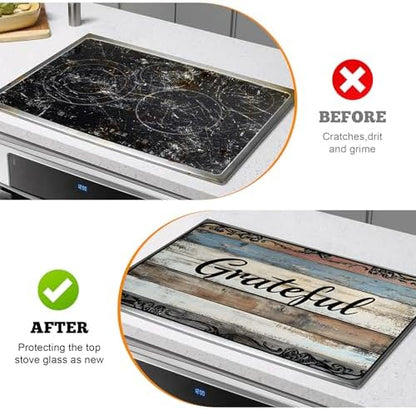 Aohmpt stove top mat rolled for compact storage